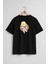 Oversize Eleven Drawing Göğüs Tasarımlı Unisex T-Shirt 1