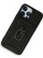 iPhone 15 Pro Kılıf Pars Lens Yüzüklü Silikon - Siyah - NX2071-5197 2