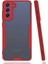 Samsung Galaxy S21 Fe Kılıf Platin Silikon - Kırmızı - NX1976-8843 1