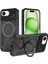 iPhone 16E Kılıf Joy Lens Standlı Kapak - Siyah - NX5633-7481 1