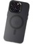 iPhone 15 Pro Kılıf Mateks Magsafe Kapak - Siyah - NX9313-1432 3