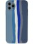 iPhone 11 Pro Kılıf Ebruli Lansman Silikon - Mavi-Gri - NX2235-3349 1