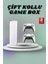 Game Box 3D Çift Oyun Kollu 4K Hd Ekran 20000'DEN Fazla Oyun Seçeneği 2.4g Kablosuz 2