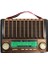 Ktf-1428 Solar Panel Destekli Şarjlı Bluetooth Hoparlör – Fm/Am/Sw Radyo, Aux Ve Tf Kart Girişli 5