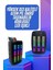 Taşınabilir 6.5 Inç Led Bluetooth Kareoke Hoparlör Rgb Işıklı Radyolu 1