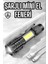 El Feneri LED USB Şarjlı Zoom Mini LED Işık Acil Durum Feneri 2