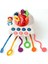 Montessori Stili Bebek Duyusal Gelişim Eğitici Oyuncağı (Silikon Ipli) 1