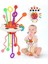 Montessori Stili Bebek Duyusal Gelişim Eğitici Oyuncağı (Silikon Ipli) 2