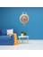 Duvar Saati Tavuskuşu Temalı Büyük Polyester Saat No.2 50 x 70 cm 3