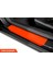 Luxshıeld Ford Ecosport 2014-2023 Için Alman Kalitesi Karbon Siyah Kapı Eşiği Koruma Filmi 4'lü Set 3