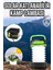 Güneş Enerjili LED Lamba Kamp Lambası Katlanabilir Lamba USB Şarjlı 2