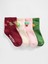 Bebek Çok Renkli Quarter Crew Çorapları (4’lü) 1