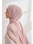 Müslin Degrade Biyeli Şal - Pudra 2
