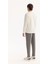 Erkek Ekru Bisiklet Yaka Pamuklu Bi-Stretch Baskılı Regular Fit Sweatshirt A52Y1210 4