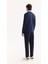 Erkek Lacivert Bisiklet Yaka Pamuklu Bi-Stretch Baskılı Regular Fit Sweatshirt A52Y1210 4