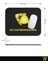 Sevimli Köpek Balığı Siyah Sarı Renkli Ergonomik Mouse Pad - 23 cm x 19 cm - Kaydırmaz Taban Ev ve Ofis Kullanımı Fare Altlığı Mousepad 6