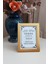 13X18 cm Fotoğraf Çerçevesi! Ahşap Ayaklı Pvc Camlı Dekoratif Masaüstü Çerçeve! Gold Renk 3