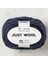 Just Wool Lacivert El Örgü Ipi - LT011 - 33833 1
