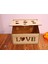 Ahşap – Mdf Love Takı Kutusu – Çok Amaçlı Kutu 4