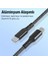 Ally 1mt 27W Type-C To iPhone Lightning Süper Hızlı Data ve Şarj Kablosu Akım V - NX2381-5492 2