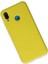 Huawei P20 Lite Kılıf Nano Içi Kadife Silikon - Sarı - NX5263-8994 3