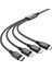 Hoco X76 4in1 Type-C + iPhone Lightning + Micro USB 2A Şarj KABLOSU-(1903) - NX8903-2297 1