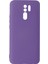 Xiaomi Redmi 9 Kılıf Nano Içi Kadife Silikon - Mor - NX8463-9439 1