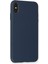 iPhone Xs Max Kılıf Nano Içi Kadife Silikon - Lacivert - NX3161-5141 3