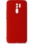 Xiaomi Redmi 9 Kılıf Nano Içi Kadife Silikon - Kırmızı - NX6534-5575 1