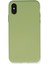 iPhone Xs Max Kılıf Nano Içi Kadife Silikon - Yeşil - NX4601-8032 1