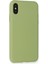 iPhone Xs Max Kılıf Nano Içi Kadife Silikon - Yeşil - NX4601-8032 3
