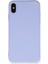 iPhone x Kılıf Nano Içi Kadife Silikon - Lila - NX1934-9572 1