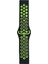 Watch 20MM Spor Delikli Kordon - Siyah-Yeşil - NX3176-8067 2