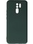 Xiaomi Redmi 9 Kılıf Nano Içi Kadife Silikon - Koyu Yeşil - NX6522-7618 1