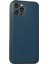 iPhone 12 Pro Max Kılıf Coco Deri Silikon Kapak - Mavi - NX3192-2150 2