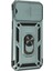 iPhone 14 Pro Max Kılıf Pars Lens Yüzüklü Silikon - Yeşil - NX2113-4033 2