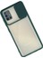 Samsung Galaxy A71 Kılıf Palm Buzlu Kamera Sürgülü Silikon - Yeşil - NX9871-5685 2