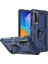 Huawei P Smart 2021 Kılıf Sofya Yüzüklü Silikon Kapak - Lacivert - NX2847-8880 2