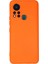 Infinix Hot 11S Kılıf Nano Içi Kadife Silikon - Turuncu - NX6413-6274 1