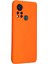 Infinix Hot 11S Kılıf Nano Içi Kadife Silikon - Turuncu - NX6413-6274 2