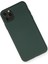 iPhone 11 Pro Max Kılıf Nano Içi Kadife Silikon - Koyu Yeşil - NX7411-9798 2