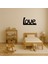 Aşk Temalı Mdf Kalp Motifli Duvar Tablosu - NX3280-1355 3