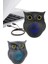 Baykuş Görünümlü Işıklı Bluetooth Speaker Bluetooth Hoparlör 4