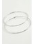 Noktalı Metal Halka Küpe 8-9-10 cm 1