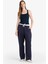 Baggy Fit Çift Cepli Normal Bel Standart Boy Tensel Pantolon F9743AX25HS 3