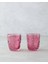 Fleur Cam 2'li Bardak 300 ml Pembe 1