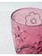 Fleur Cam 2'li Bardak 300 ml Pembe 3
