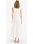 Bisiklet Yaka Poplin Kolsuz Maxi Elbise F8922AX25AU 4