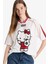 Coool Hello Kitty Oversize Geniş Kalıp V Yaka Baskılı Kısa Kollu Tişört F9182AX25AU 1