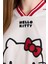 Coool Hello Kitty Oversize Geniş Kalıp V Yaka Baskılı Kısa Kollu Tişört F9182AX25AU 5